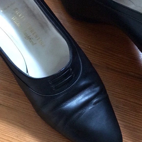 Silvia Fiorentina black leather pump - Picture 4 of 8